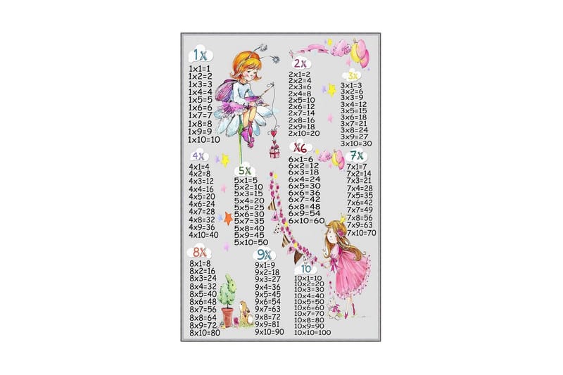 Homefesto Tæppe 120x180 cm, Multifarvet