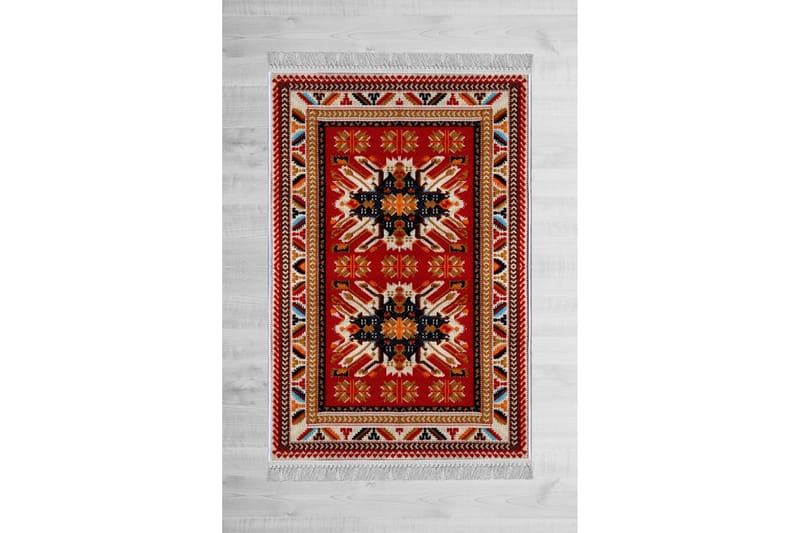 Homefesto Tæppe 120x180 cm - Multifarvet/Fløjl - Tekstiler - Tæpper - Orientalske tæpper