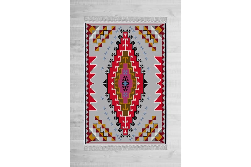 Homefesto Tæppe 120x180 cm - Multifarvet/Fløjl - Tekstiler - Tæpper - Orientalske tæpper