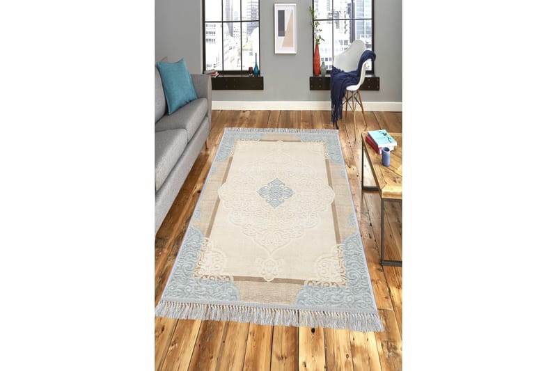 Homefesto Tæppe 120x180 cm, Multifarvet/Fløjl