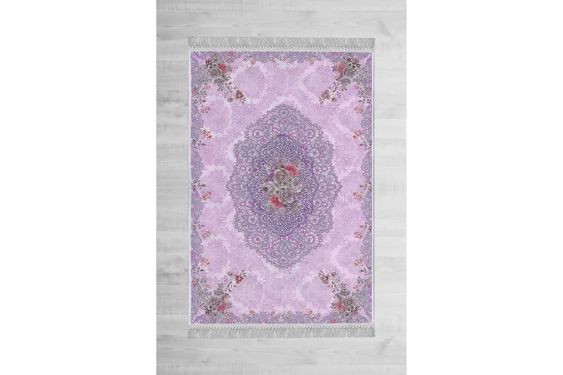 Homefesto Tæppe 120x180 cm - Multifarvet/Fløjl - Tekstiler - Tæpper - Orientalske tæpper