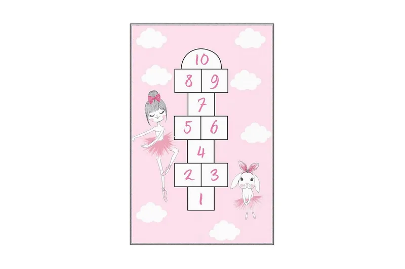 Homefesto Tæppe 140x220 cm, Flerfarvet