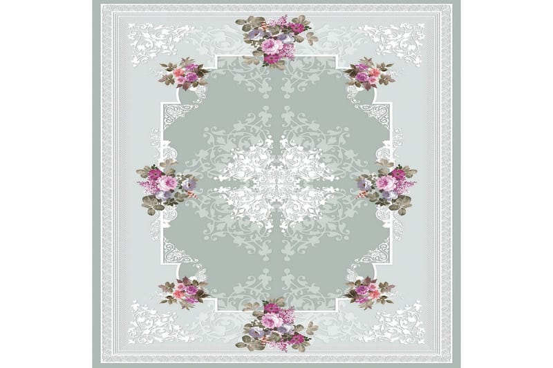 Homefesto Tæppe 140x220 cm - Flerfarvet - Tekstiler - Tæpper - Orientalske tæpper