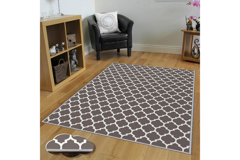 Homefesto Tæppe 140x220 cm - Flerfarvet - Tekstiler - Tæpper - Orientalske tæpper