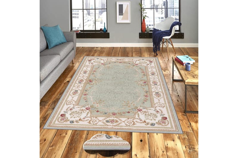 Homefesto Tæppe 140x220 cm - Flerfarvet - Tekstiler - Tæpper - Orientalske tæpper