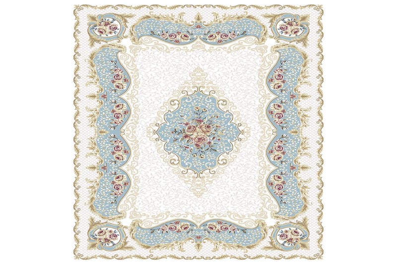 Homefesto Tæppe 140x220 cm - Flerfarvet - Tekstiler - Tæpper - Orientalske tæpper
