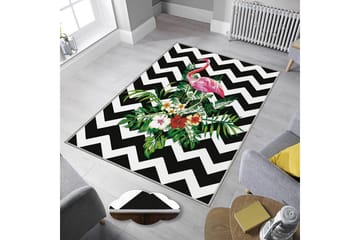 Homefesto Tæppe 140x220 cm - Flerfarvet - Tekstiler - Tæpper - Orientalske tæpper