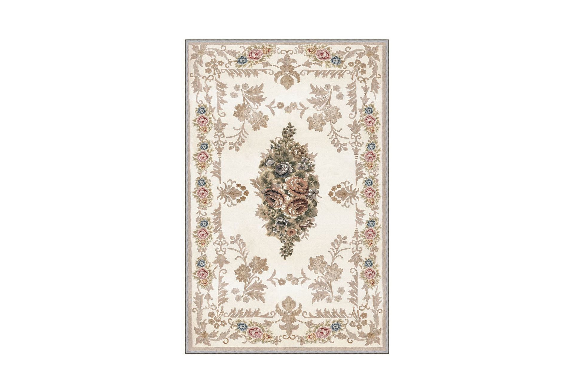 Homefesto Tæppe 140x220 cm - Flerfarvet - Tekstiler - Tæpper - Orientalske tæpper
