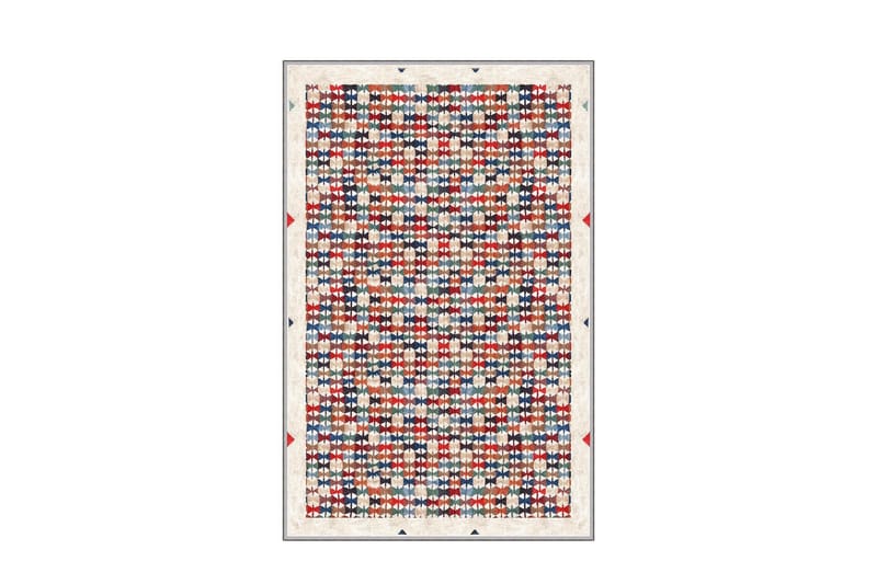 Homefesto Tæppe 140x220 cm - Flerfarvet - Tekstiler - Tæpper - Orientalske tæpper