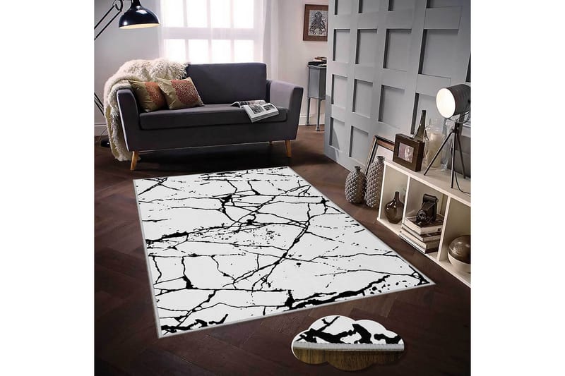 Homefesto Tæppe 140x220 cm - Flerfarvet - Tekstiler - Tæpper - Orientalske tæpper