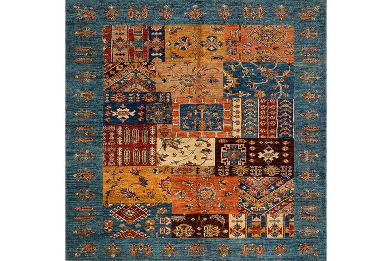 Homefesto Tæppe 140x220 cm - Flerfarvet - Tekstiler - Tæpper - Orientalske tæpper