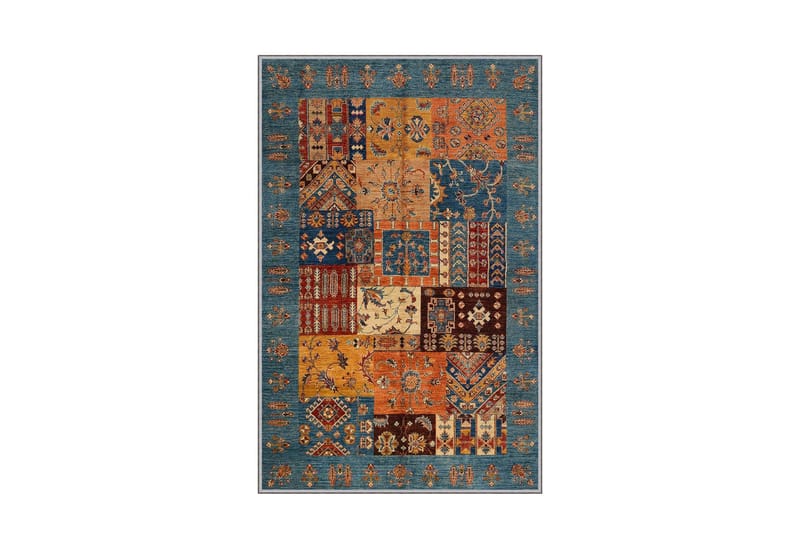 Homefesto Tæppe 140x220 cm - Flerfarvet - Tekstiler - Tæpper - Orientalske tæpper