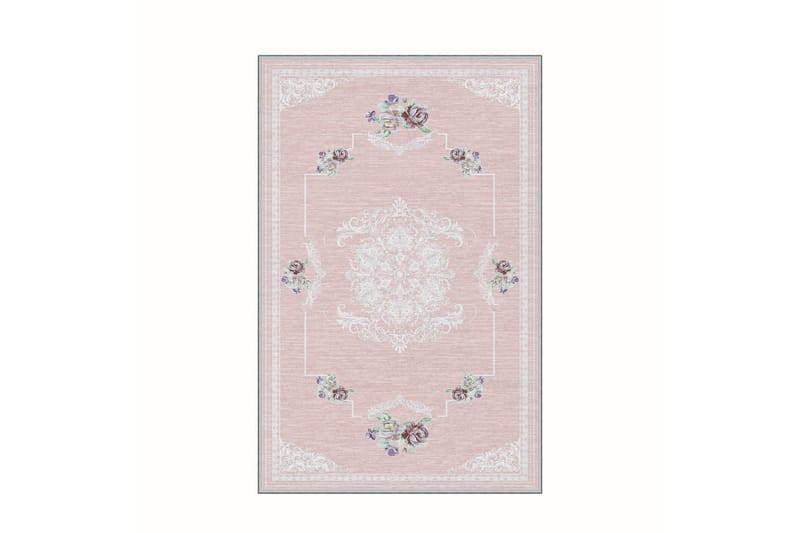 Homefesto Tæppe 140x220 cm - Flerfarvet - Tekstiler - Tæpper - Orientalske tæpper