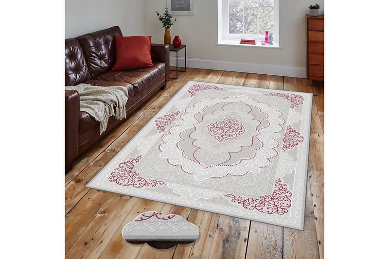 Homefesto Tæppe 140x220 cm - Flerfarvet - Tekstiler - Tæpper - Orientalske tæpper
