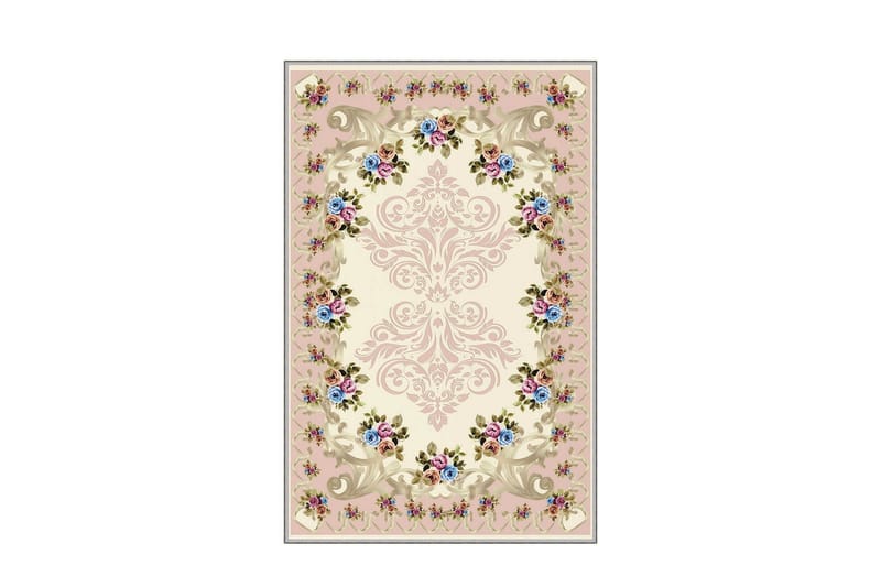 Homefesto Tæppe 140x220 cm - Flerfarvet - Tekstiler - Tæpper - Orientalske tæpper