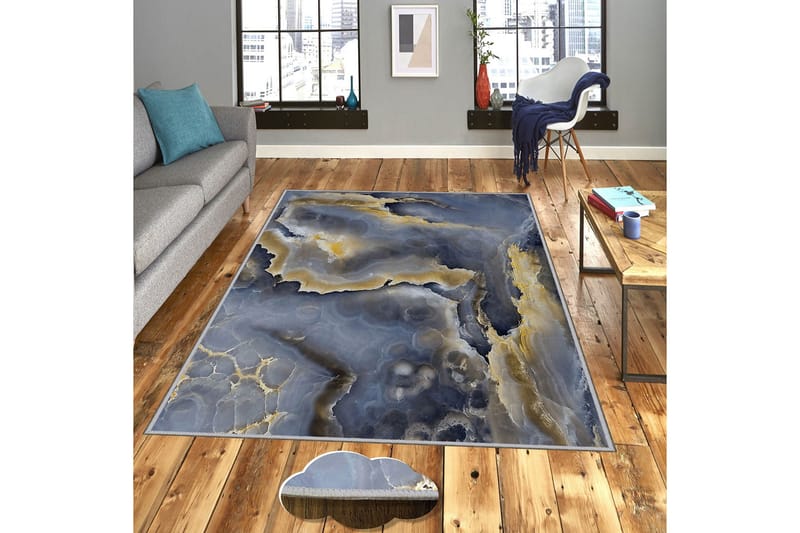 Homefesto Tæppe 140x220 cm - Flerfarvet - Tekstiler - Tæpper - Orientalske tæpper