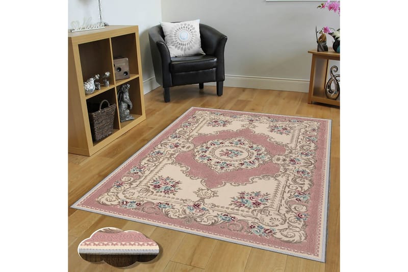 Homefesto Tæppe 140x220 cm - Flerfarvet - Tekstiler - Tæpper - Orientalske tæpper