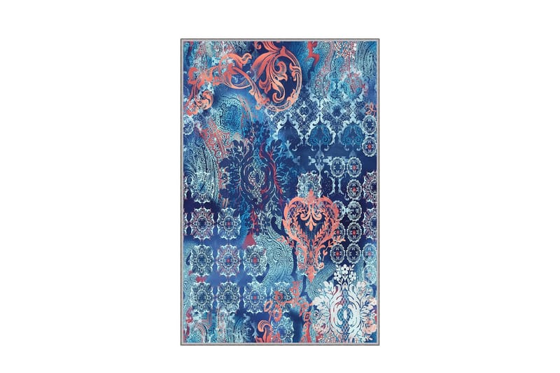 Homefesto Tæppe 140x220 cm - Flerfarvet - Tekstiler - Tæpper - Orientalske tæpper