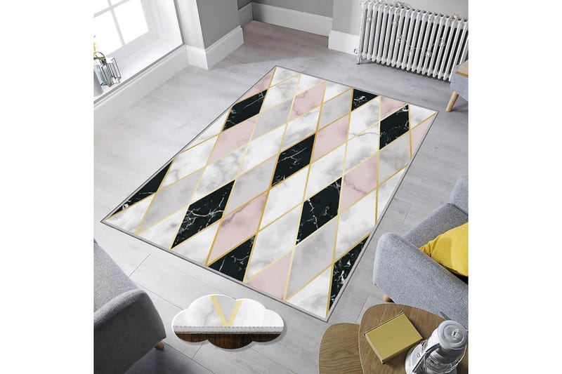 Homefesto Tæppe 140x220 cm - Flerfarvet - Orientalske tæpper - Persisk tæppe