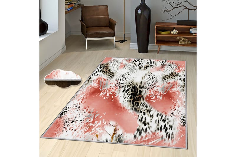 Homefesto Tæppe 140x220 cm - Flerfarvet - Tekstiler - Tæpper - Orientalske tæpper
