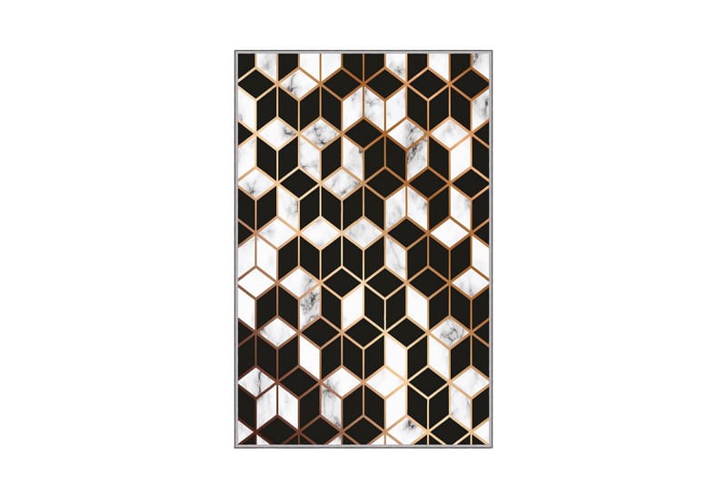 Homefesto Tæppe 140x220 cm - Flerfarvet - Tekstiler - Tæpper - Orientalske tæpper