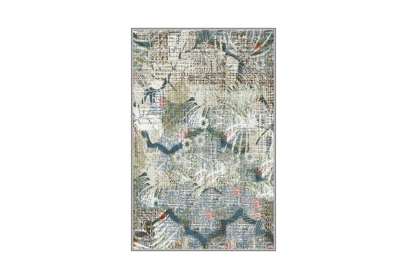 Homefesto Tæppe 140x220 cm - Flerfarvet - Tekstiler - Tæpper - Orientalske tæpper