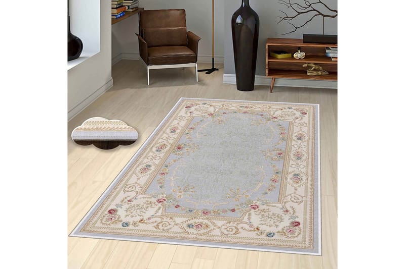 Homefesto Tæppe 140x220 cm - Flerfarvet - Tekstiler - Tæpper - Orientalske tæpper