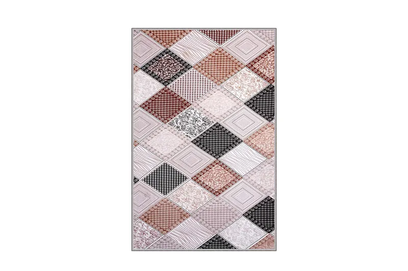Homefesto Tæppe 140x220 cm - Flerfarvet - Tekstiler - Tæpper - Orientalske tæpper
