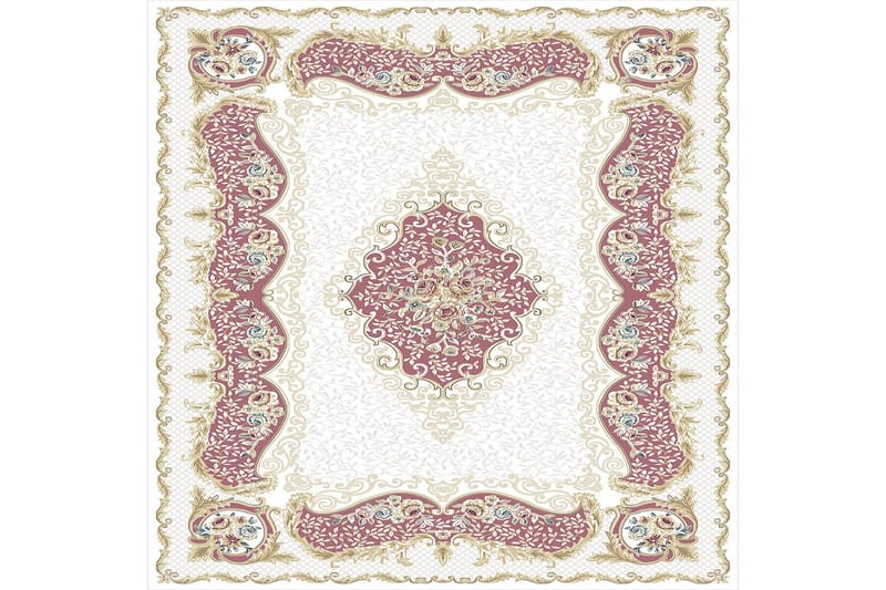 Homefesto Tæppe 140x220 cm - Flerfarvet - Tekstiler - Tæpper - Orientalske tæpper