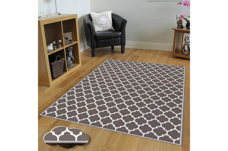 Homefesto Tæppe 140x220 cm - Flerfarvet - Tekstiler - Tæpper - Orientalske tæpper