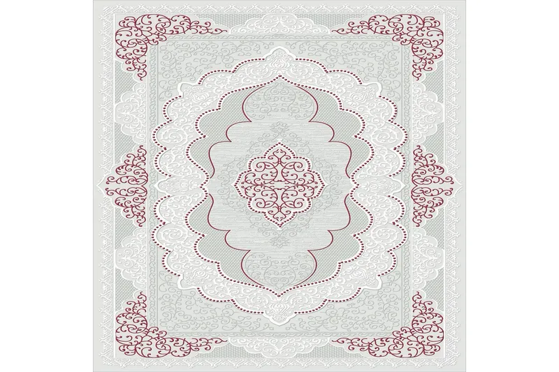 Homefesto Tæppe 140x220 cm - Flerfarvet - Tekstiler - Tæpper - Orientalske tæpper