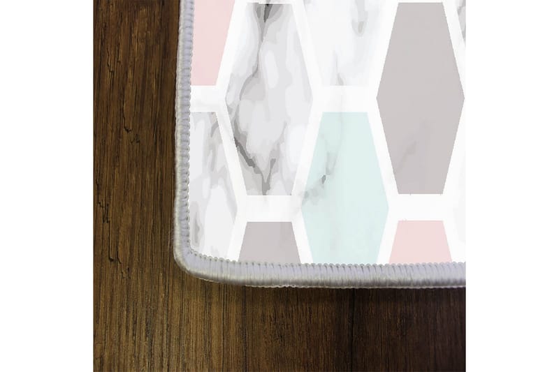 Homefesto Tæppe 140x220 cm - Flerfarvet - Tekstiler - Tæpper - Orientalske tæpper