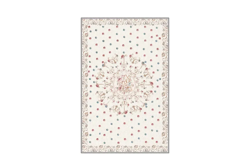 Homefesto Tæppe 140x220 cm, Flerfarvet