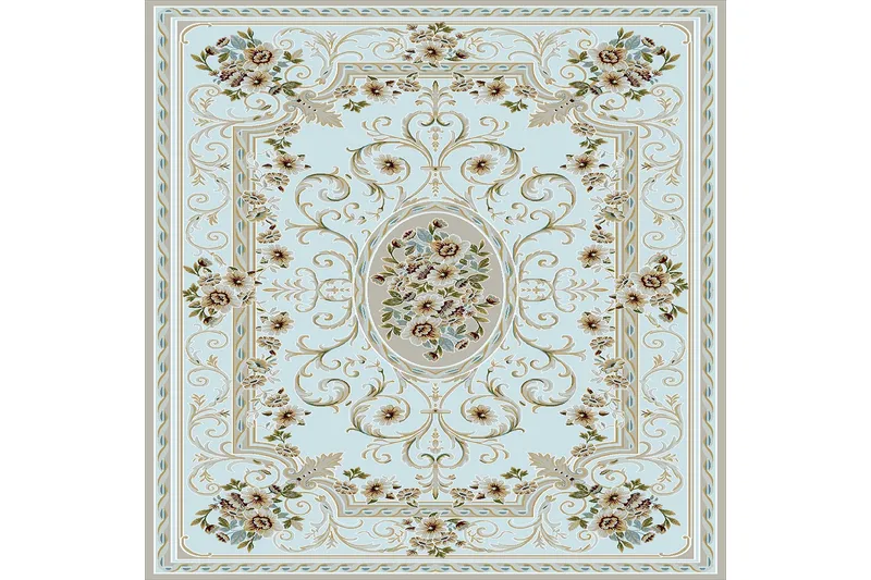 Homefesto Tæppe 140x220 cm - Flerfarvet - Tekstiler - Tæpper - Orientalske tæpper