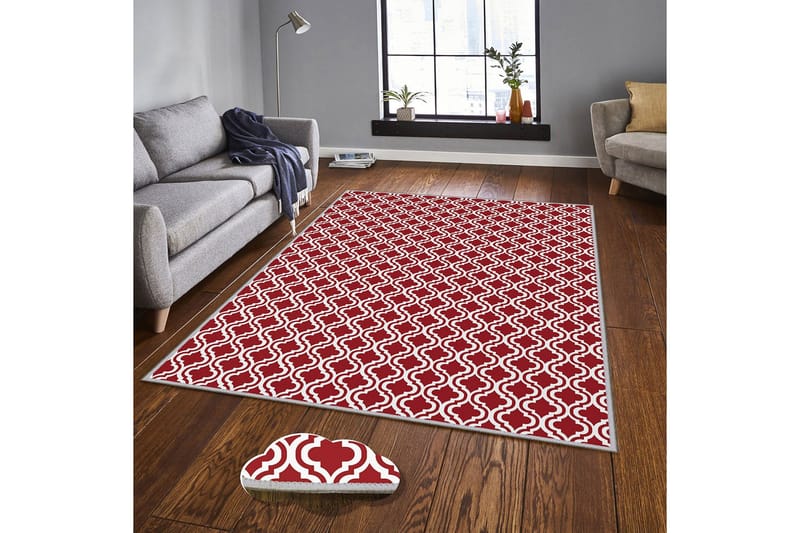 Homefesto Tæppe 140x220 cm - Flerfarvet - Tekstiler - Tæpper - Orientalske tæpper