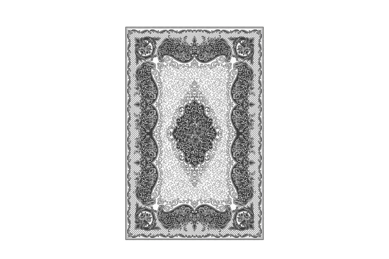 Homefesto Tæppe 140x220 cm - Flerfarvet - Tekstiler - Tæpper - Orientalske tæpper