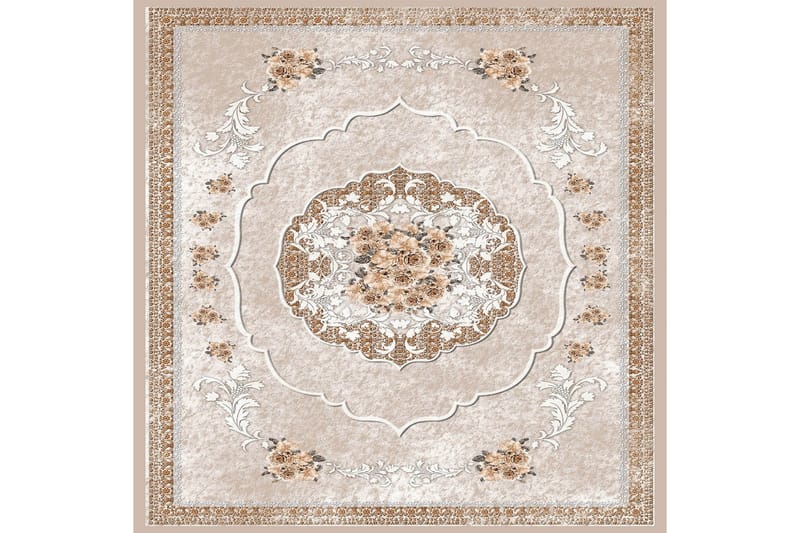 Homefesto Tæppe 140x220 cm - Flerfarvet - Tekstiler - Tæpper - Orientalske tæpper