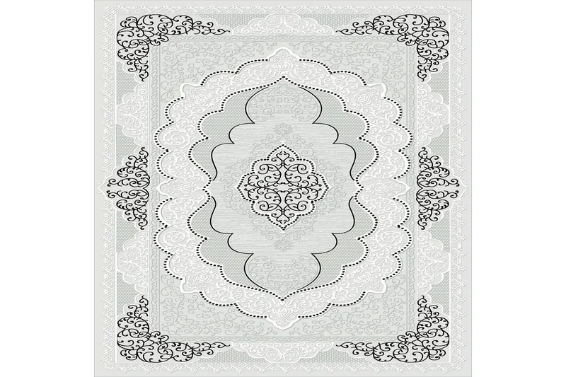 Homefesto Tæppe 140x220 cm - Flerfarvet - Tekstiler - Tæpper - Orientalske tæpper