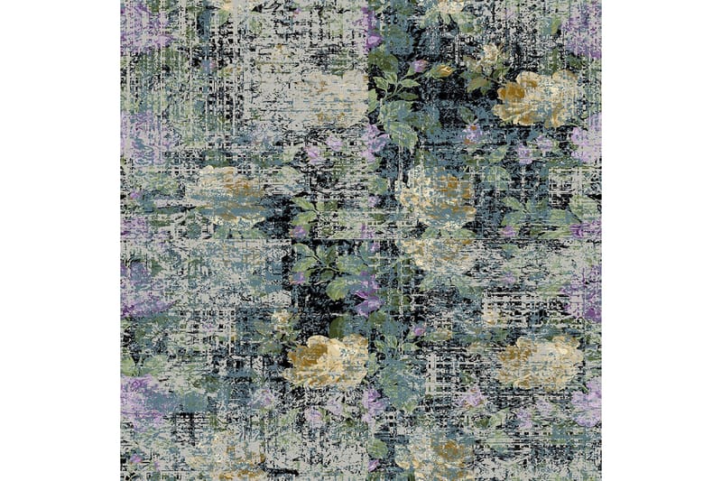 Homefesto Tæppe 140x220 cm - Flerfarvet - Tekstiler - Tæpper - Orientalske tæpper