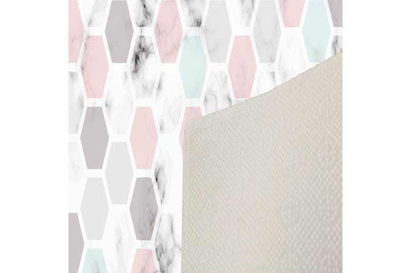 Homefesto Tæppe 140x220 cm - Flerfarvet - Tekstiler - Tæpper - Orientalske tæpper