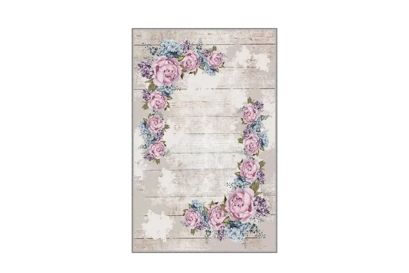 Homefesto Tæppe 140x220 cm, Flerfarvet