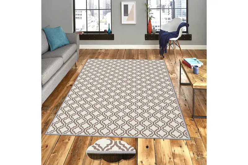 Homefesto Tæppe 140x220 cm, Flerfarvet