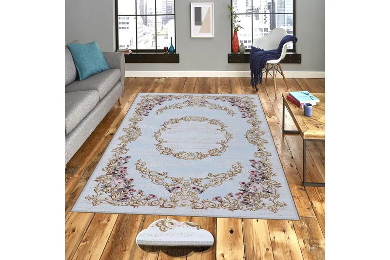 Homefesto Tæppe 140x220 cm, Flerfarvet