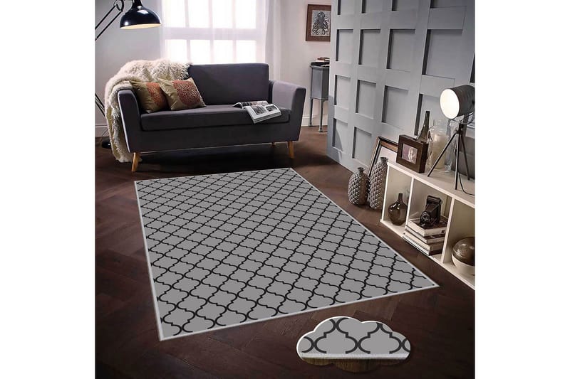 Homefesto Tæppe 140x220 cm - Flerfarvet - Tekstiler - Tæpper - Orientalske tæpper