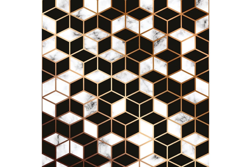 Homefesto Tæppe 140x220 cm - Flerfarvet - Tekstiler - Tæpper - Orientalske tæpper