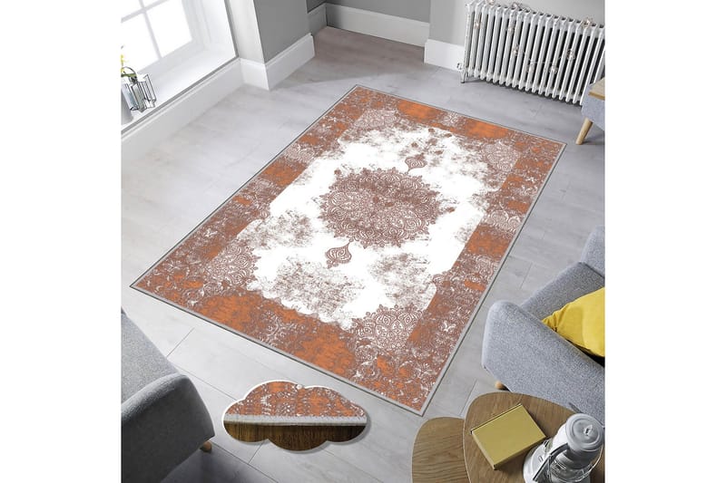 Homefesto Tæppe 140x220 cm - Flerfarvet - Tekstiler - Tæpper - Orientalske tæpper