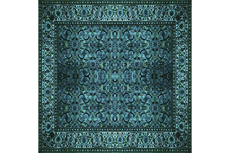 Homefesto Tæppe 140x220 cm - Flerfarvet - Tekstiler - Tæpper - Orientalske tæpper