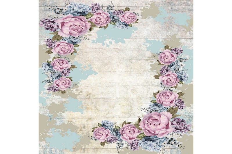 Homefesto Tæppe 140x220 cm - Flerfarvet - Tekstiler - Tæpper - Orientalske tæpper