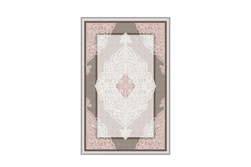 Homefesto Tæppe 140x220 cm - Flerfarvet - Tekstiler - Tæpper - Orientalske tæpper