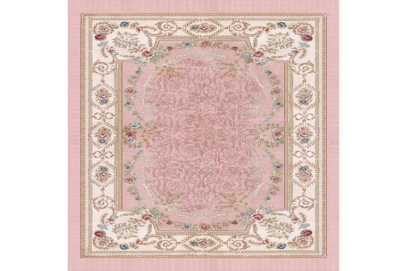 Homefesto Tæppe 140x220 cm - Flerfarvet - Tekstiler - Tæpper - Orientalske tæpper